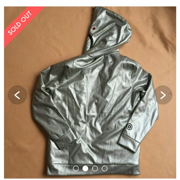 A Bathing Ape Quilted warm Winter Shark Skin Winter Jacket with original tags XL - Picture 3 of 14